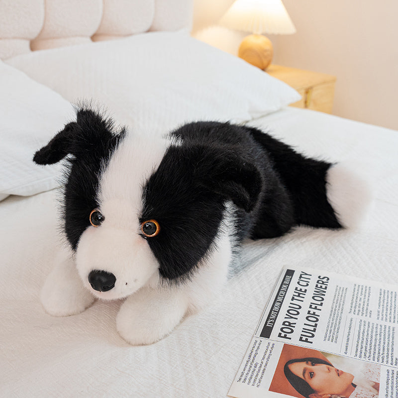 Collie Puppy With Collar Plush