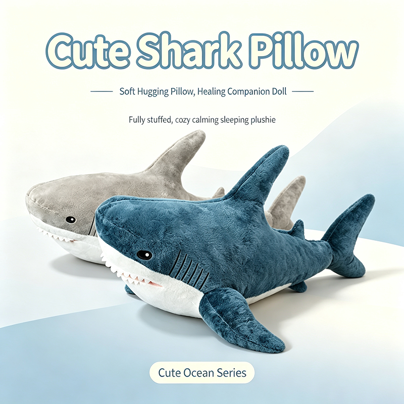 Cute Shark Pillow