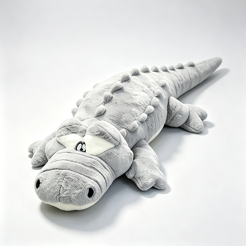 Lazy Crocodile Long Pillow