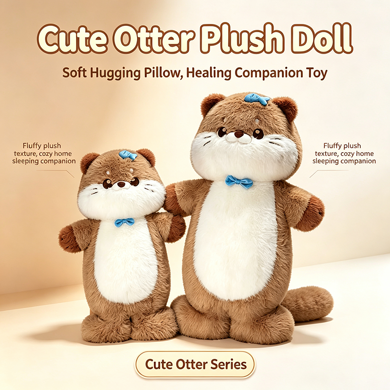 Cute Otter Plush Doll