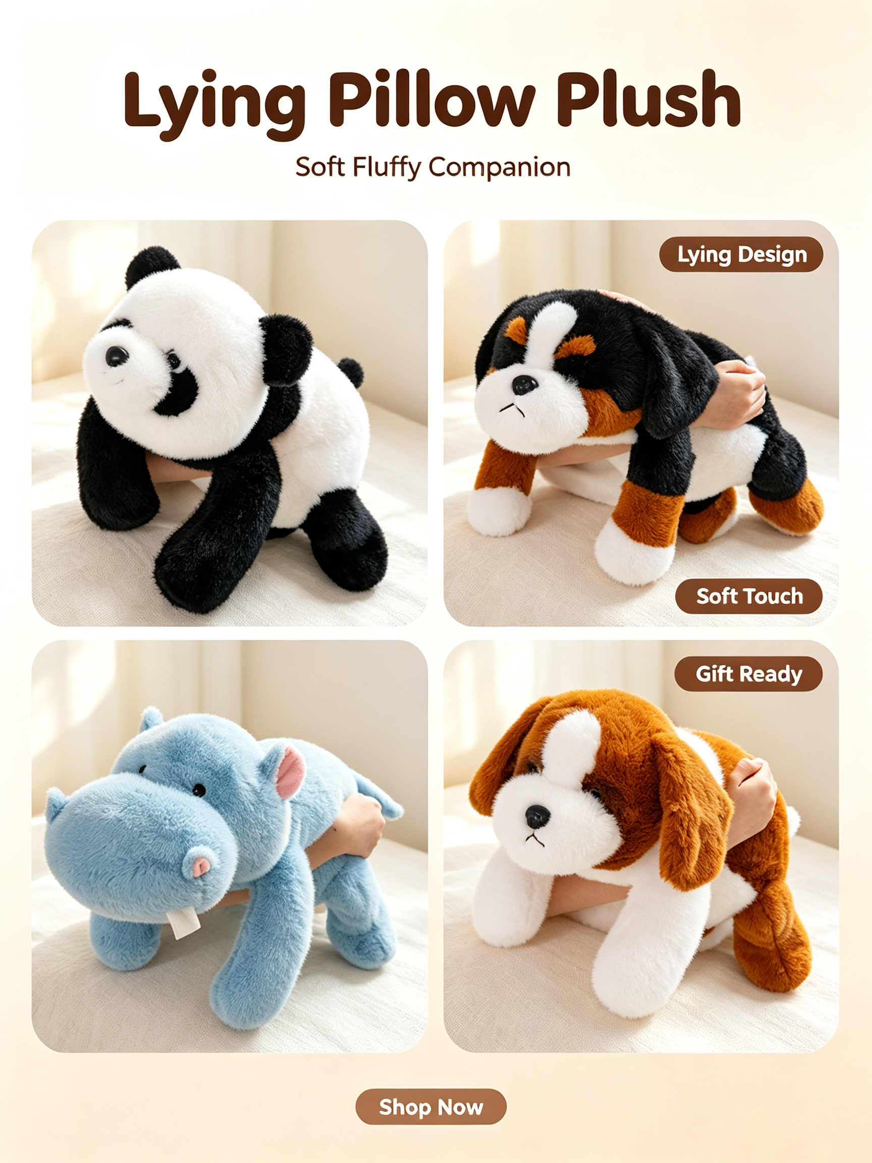 Lying Pillow Plush
