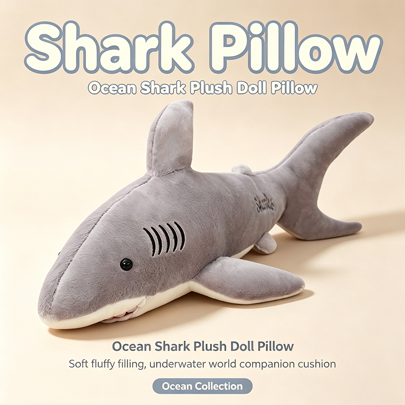 Shark Pillow