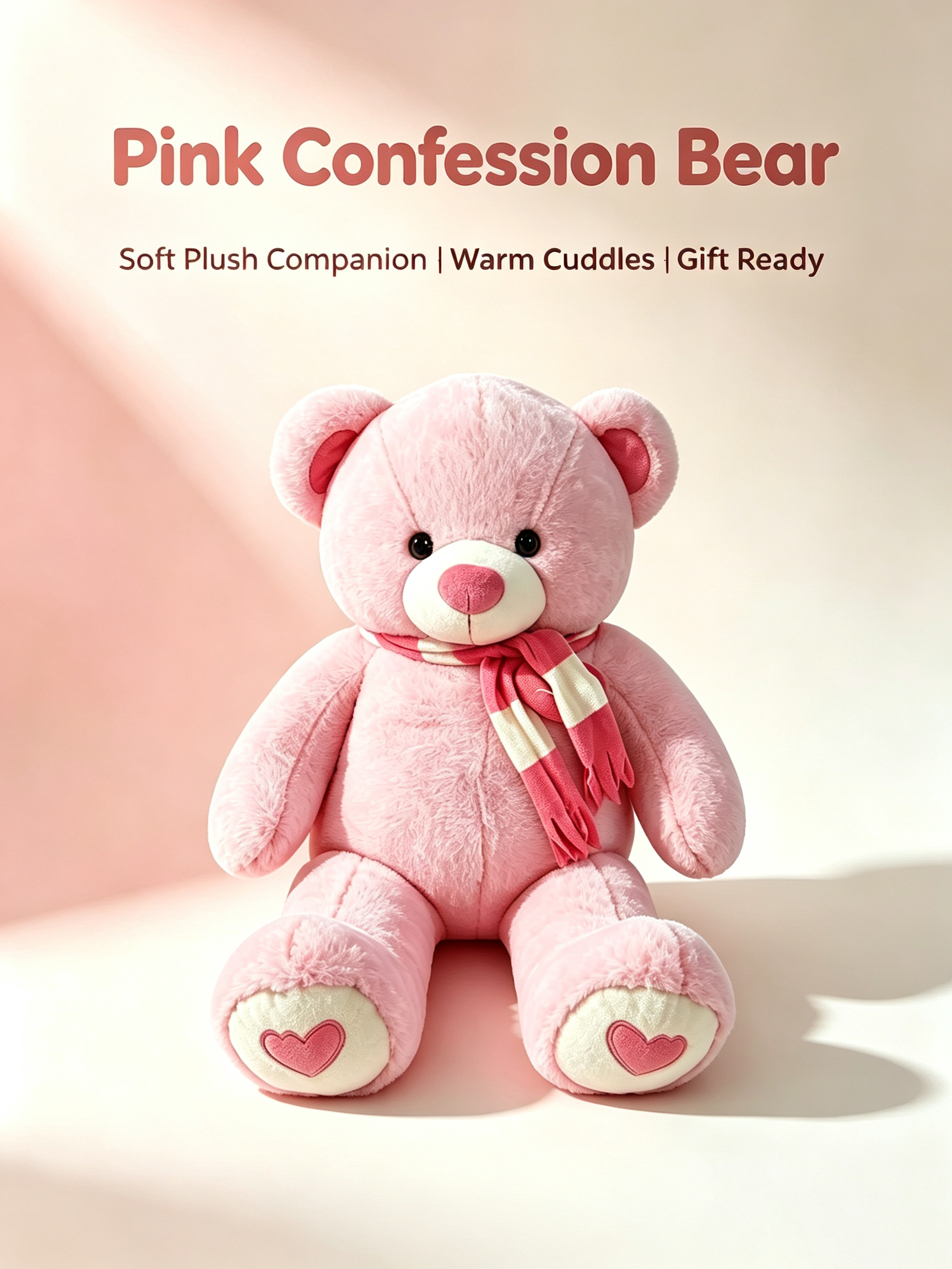 Pink Confession Bear