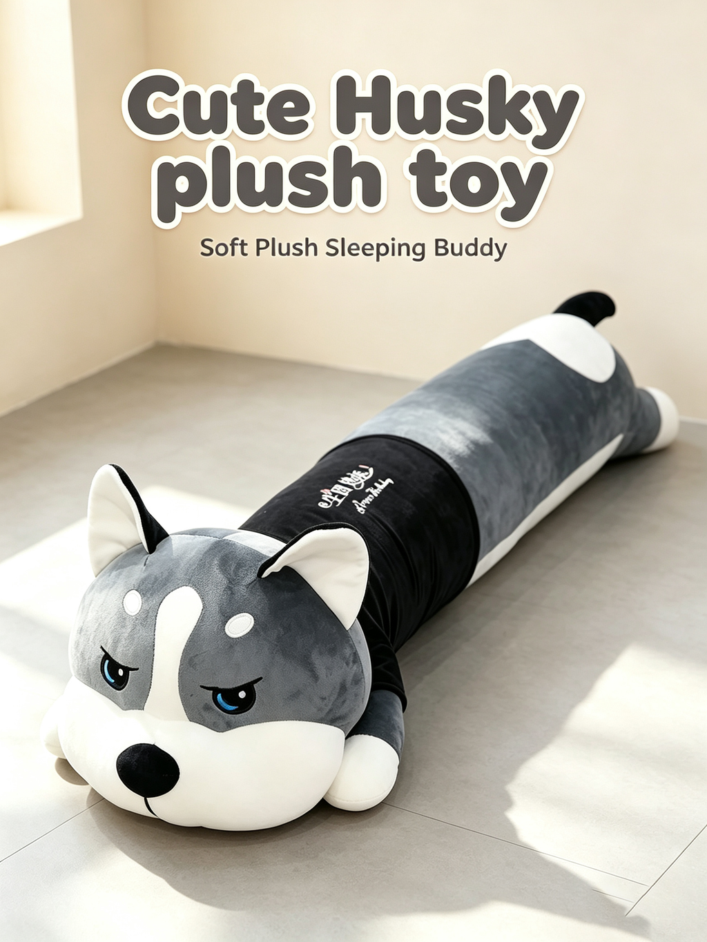 Cute Husky plush toy