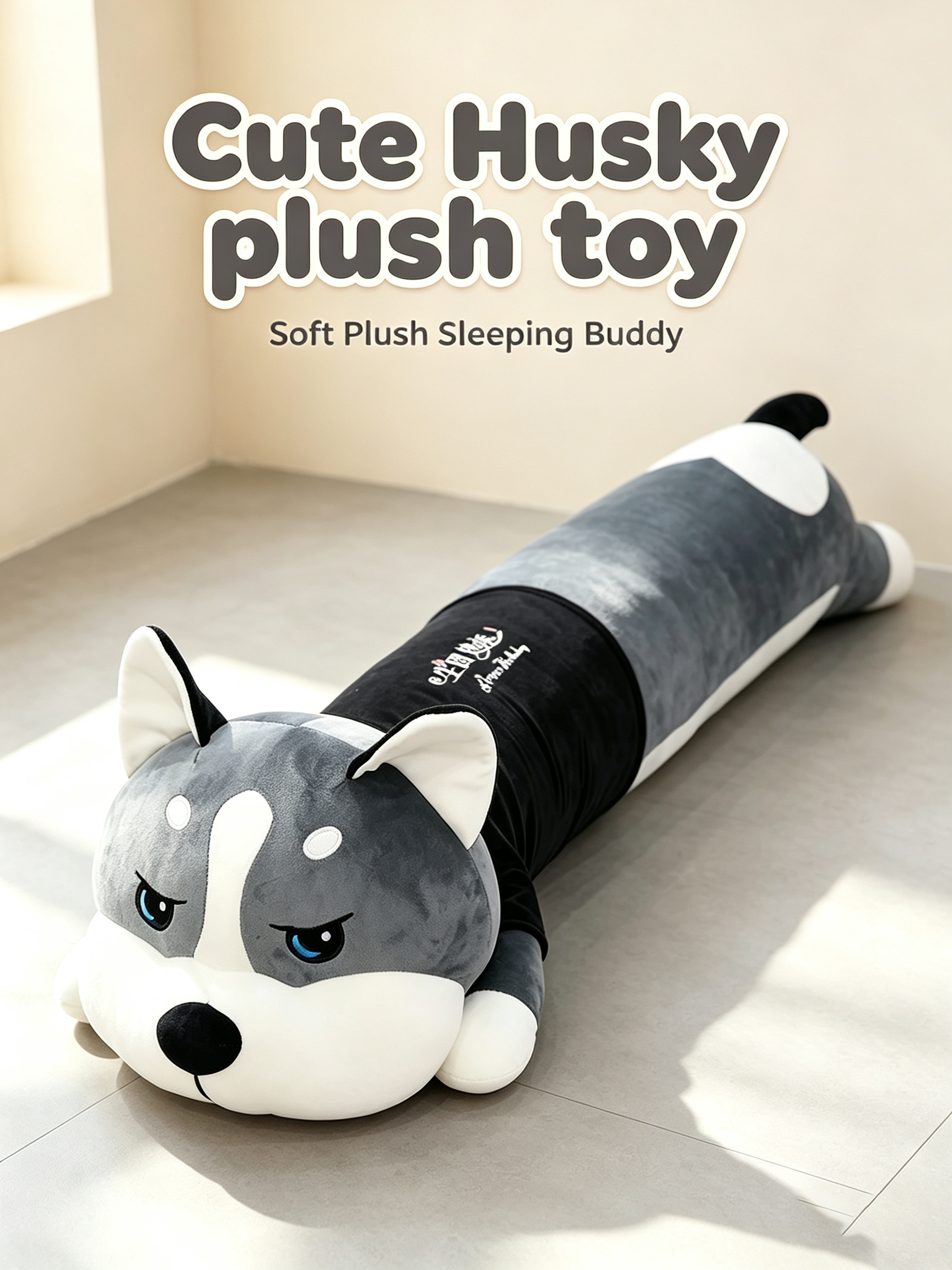 Cute Husky plush toy