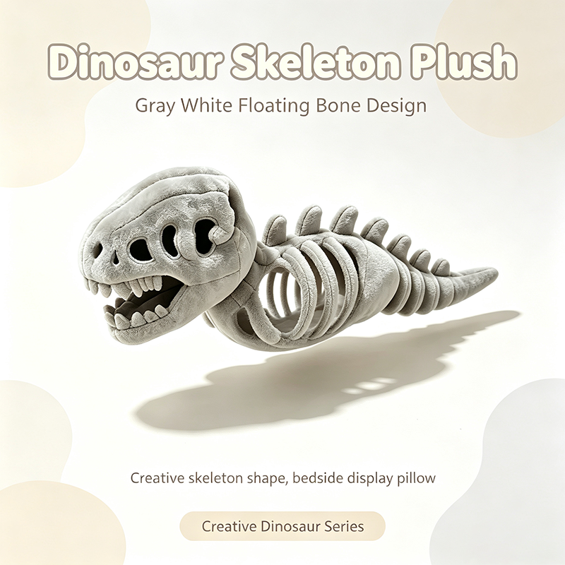 Dinosaur Skeleton Plush