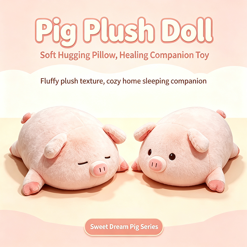 Pig Plush Doll