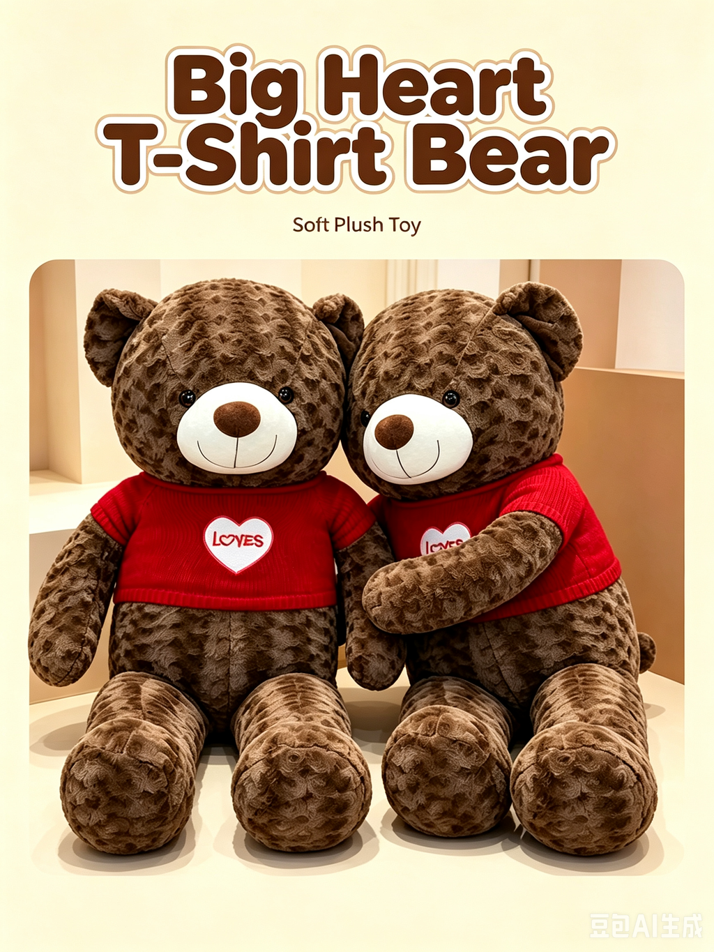 Big Heart T-Shirt Bear